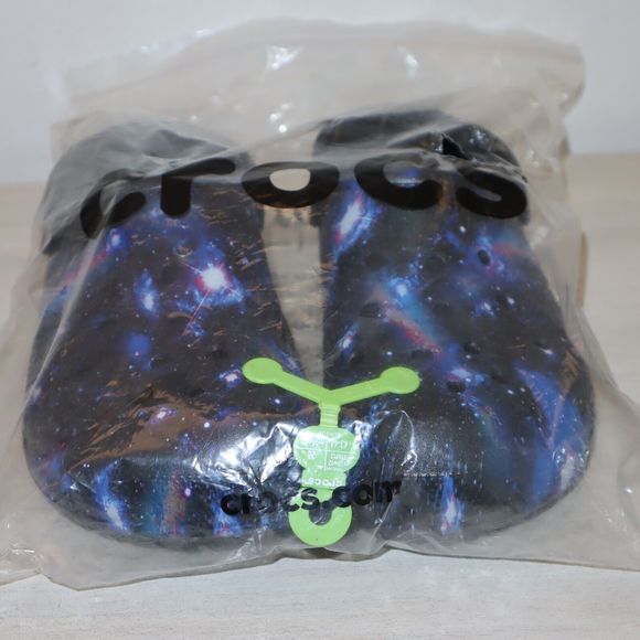 Crocs 205975-0C4 Unisex Sz Men's 10 Women's Sz 12 Baya Printed Lined Clogs - Picture 9 of 9